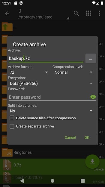 ZArchiver APK para android ZArchiver APK para android